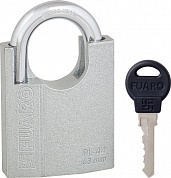 Замок навесной FUARO PL-4463 (63 мм) 3 "англ." кл. БЛИСТЕР